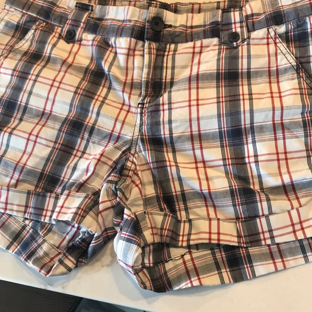 Plaid shorts